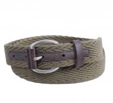 Webbing and leather